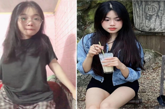 Nhìn em gầy mà vú lại to